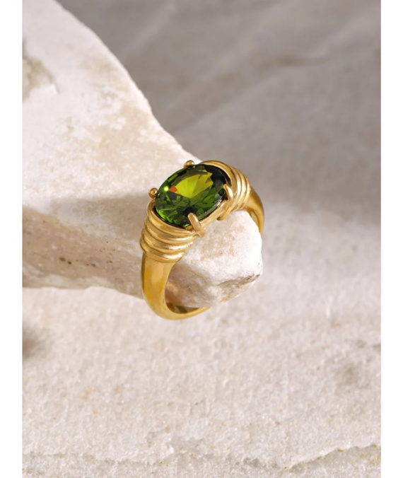 Mystic Emerald Ring