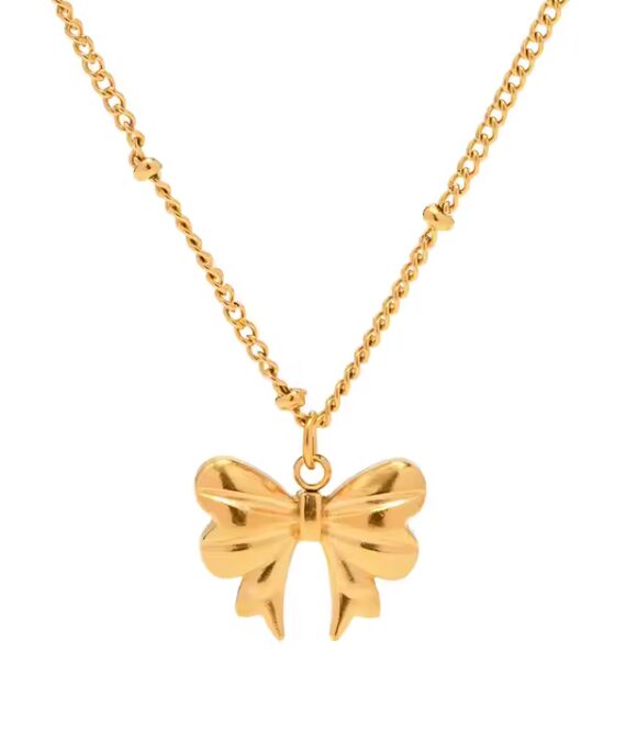 Bow Necklace