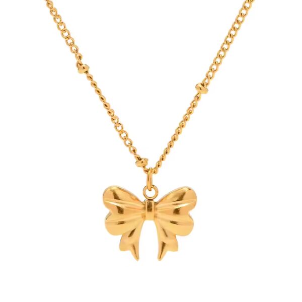 Bow Necklace