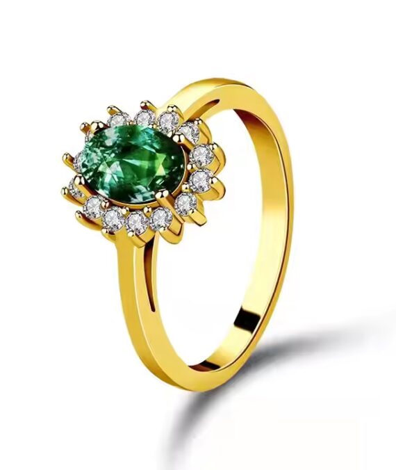 EMERALD BLOOM RING