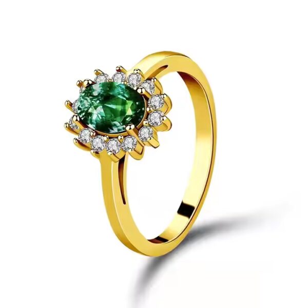 EMERALD BLOOM RING