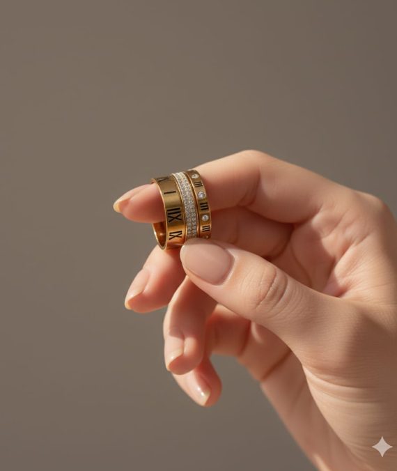 Trilogy stacked Ring