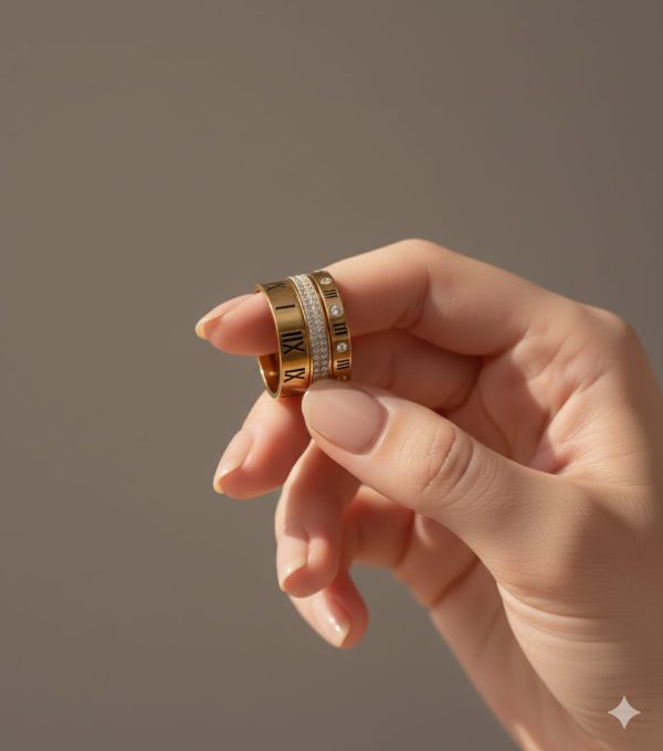 Trilogy stacked Ring