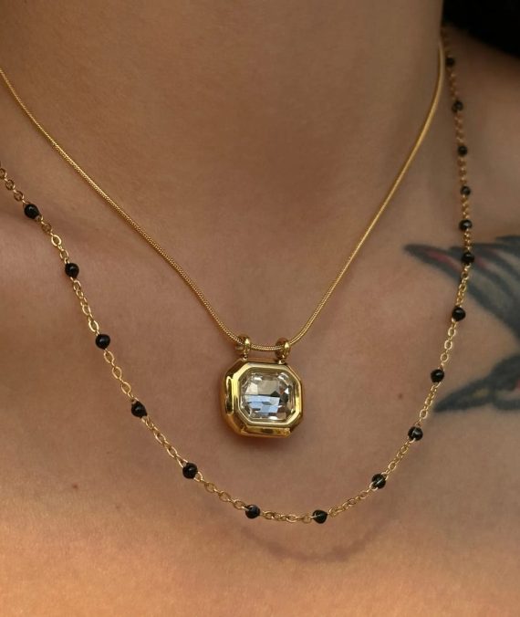 Clear Glow Necklace